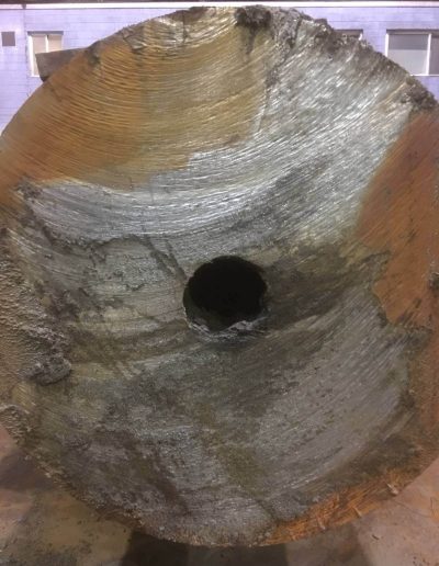 Steel production plant selective demolition project.