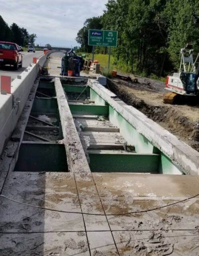 Marine pier selective demolition project.