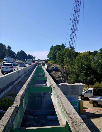 Marine pier selective demolition project.