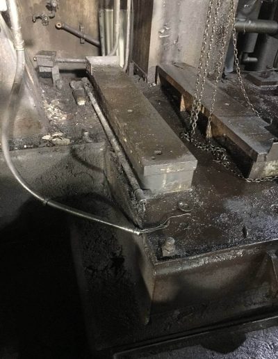 Steel production plant selective demolition project.