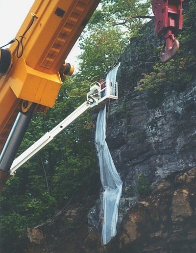 Concrete and metal selective demolition project.
