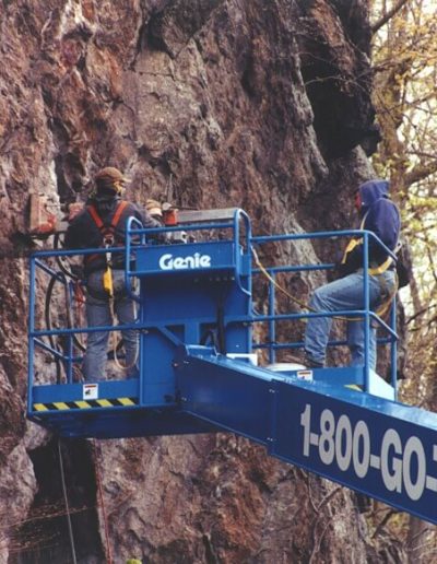 Concrete and metal selective demolition project.