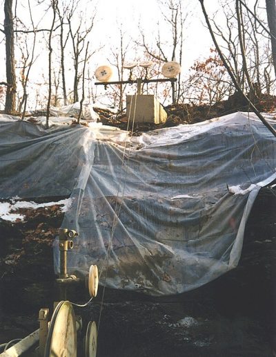 Concrete and metal selective demolition project.