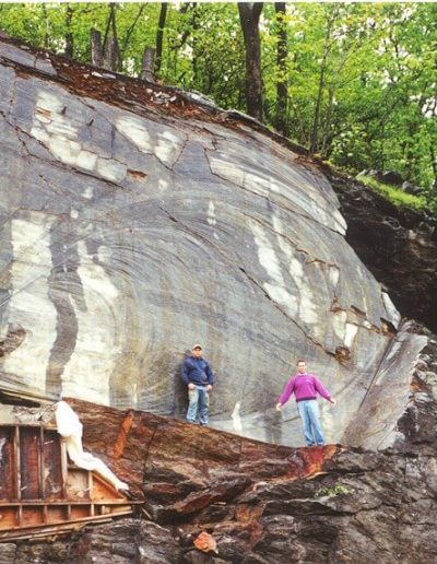 Concrete and metal selective demolition project.