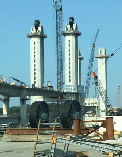 Concrete slab cutting project.