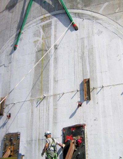 Concrete and metal selective demolition project.