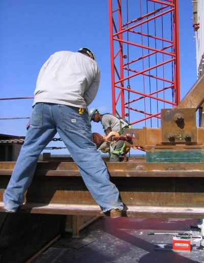 Concrete and metal selective demolition project.