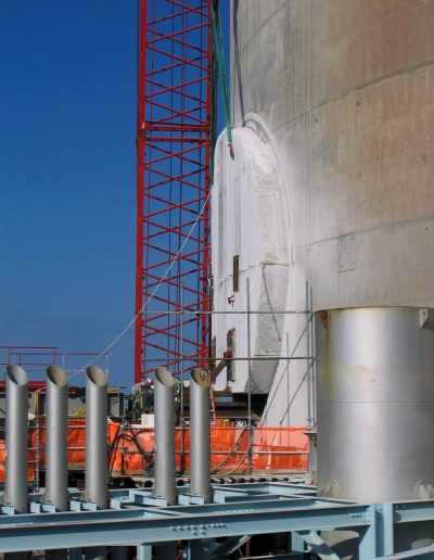 Concrete and metal selective demolition project.