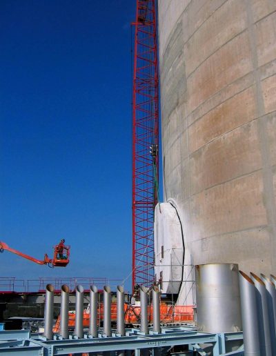 Concrete and metal selective demolition project.