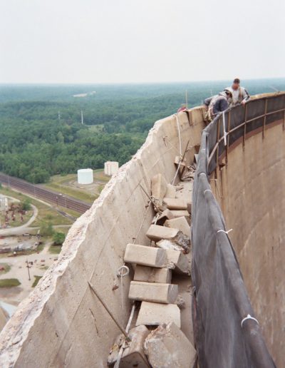Cutting Technologies selective demolition contractors at work.